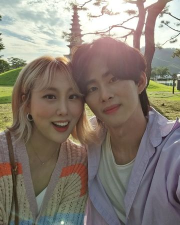 ▲enjoycouple是Minsu和Lala情侶檔所組的YouTube名稱。（圖／翻攝自Instagram／minsoorrr）