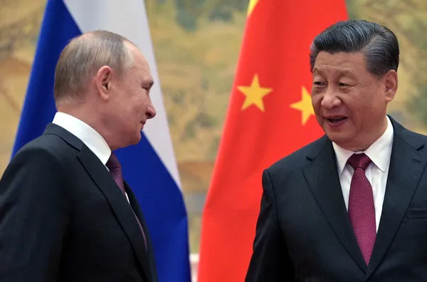 ▲俄羅斯總統普丁（左）與中國國家主席習近平（右）。（圖／路透）