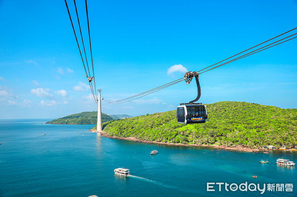 ▲▼富國島世界最長跨海纜車，富國島Sunworld Cable Car，越南太陽集團纜車。（圖／記者蔡玟君攝）