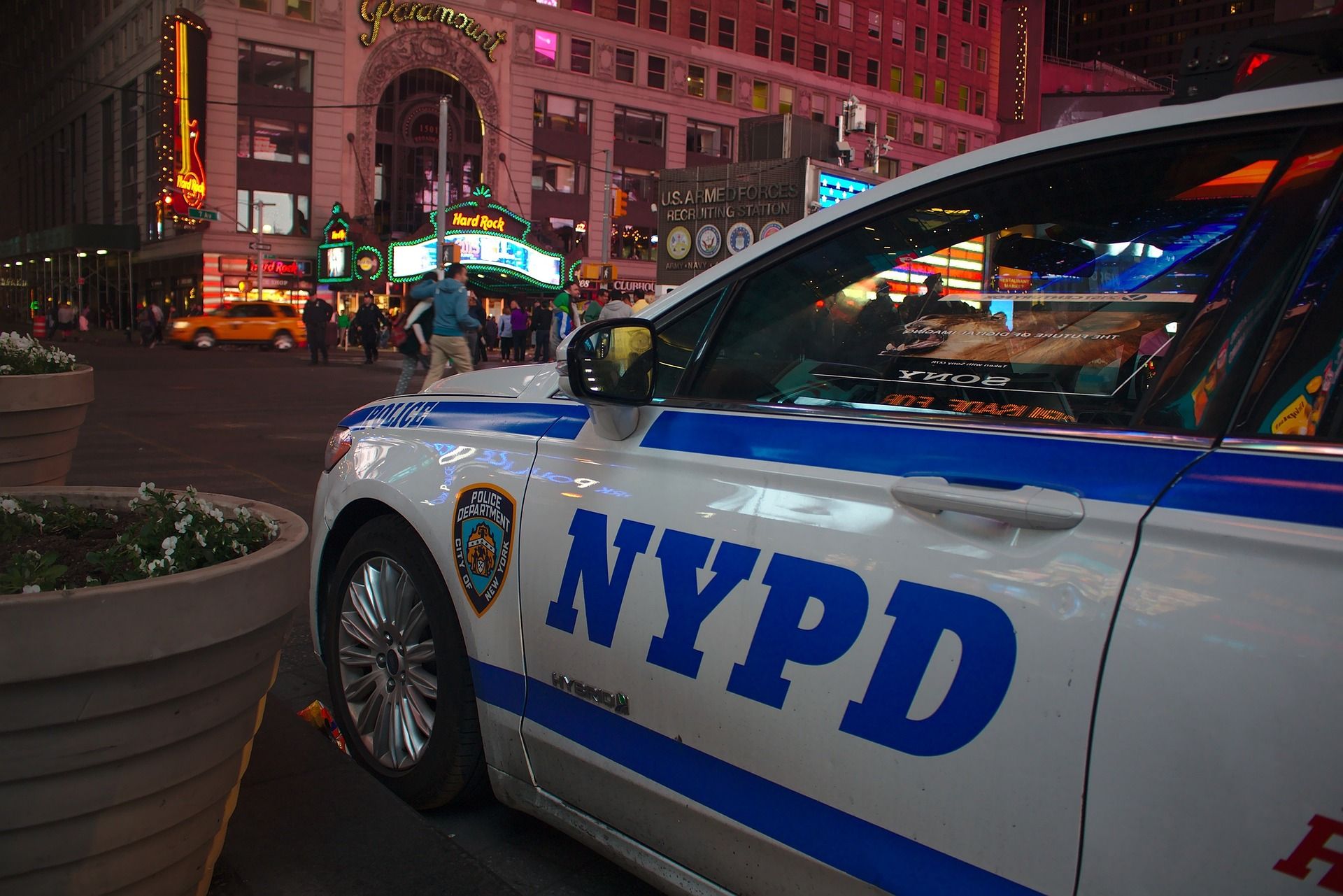 ▲▼ 美國警察,警車,紐約警察,NYPD。（圖／取自免費圖庫pixabay）