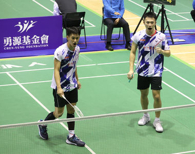 台灣羽球男雙睽違15年美國賽奪冠　賴柏佑、蔡富丞力退自家人