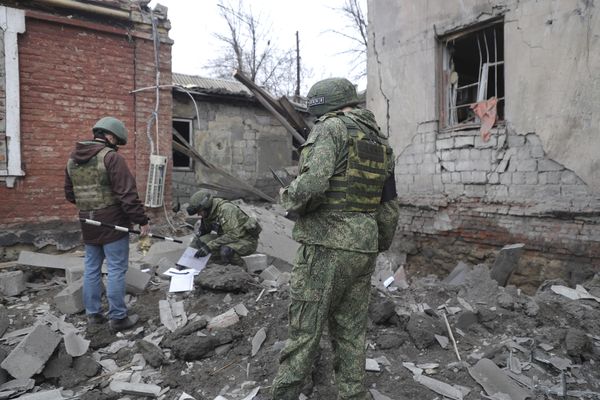 ▲▼ 俄軍位於烏克蘭頓內茨克州馬克耶夫卡市（Makiivka）的臨時營區跨年夜遇襲。（圖／達志影像／美聯社）