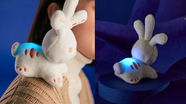 ▲2023台灣燈會-光源兔玩偶吸鐵燈開賣。（圖／北市產發局提供）