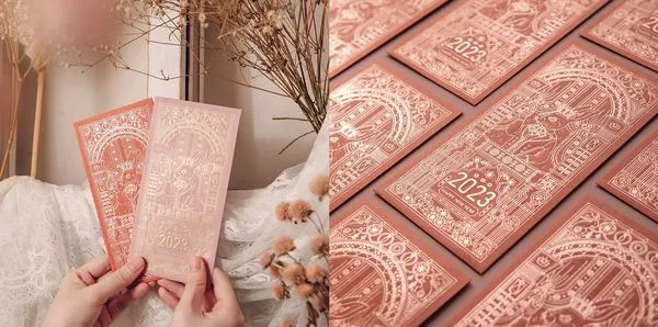 兔年設計款春聯紅包（圖／Pinkoi提供）
