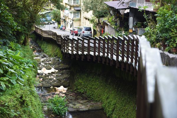 ▲▼新埤溪棧道。（圖／台北市政府工務局大地工程處提供）