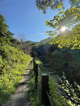 ▲▼新埤溪棧道。（圖／台北市政府工務局大地工程處提供）