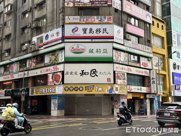 ▲▼北市館前路三角窗店面，鄰近台北車站、新光三越站前店，周邊人流聚集，廣告效益佳。（圖／記者賴志昶攝）