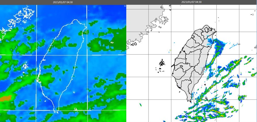 ▲▼衛星雲圖。（圖／中央氣象局）