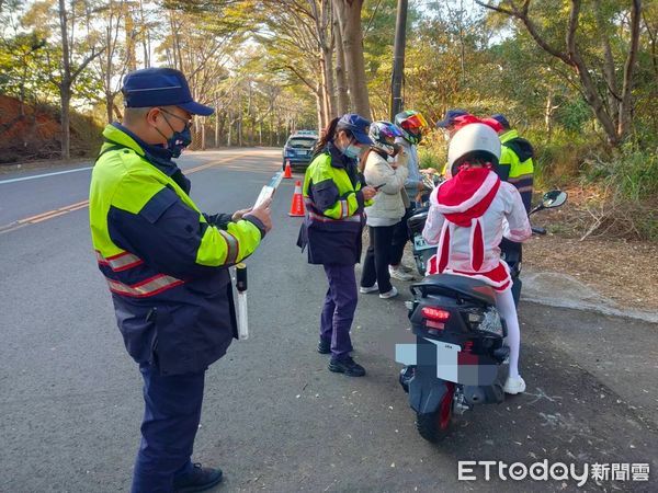 ▲彰化139縣道警方強制取締。（圖／記者唐詠絮翻攝）