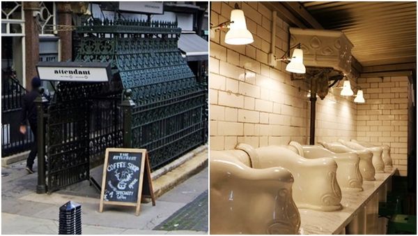 ▲▼英國倫敦菲茨羅維亞（Fitzrovia）的咖啡廳The Attendant由18世紀公廁改造而成。（圖／翻攝The Attendant官網、臉書）