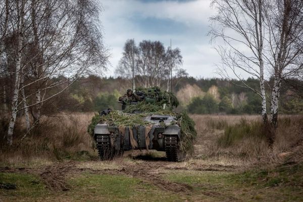 ▲▼德國貂鼠式步兵戰車。（圖／取自facebook.com/Bundeswehr）