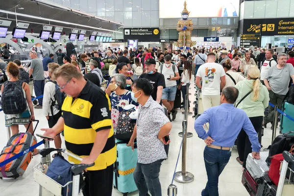 ▲▼曼谷蘇凡納布機場（Suvarnabhumi）。（圖／路透）