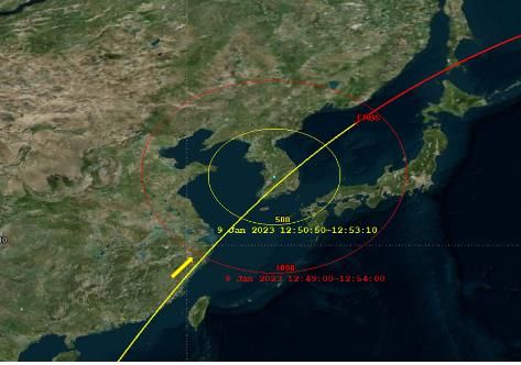 ▲▼美國人工衛星ERBS的部分殘骸很可能於9日中午墜落在韓半島。（圖／南韓科學技術情報通信部）