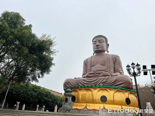 ▲彰化八卦山大佛重新露臉。（圖／記者唐詠絮翻攝）