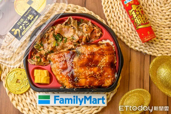 ▲▼全家推隱藏版豪華美食特盛鰻牛饌。（圖／業者提供）