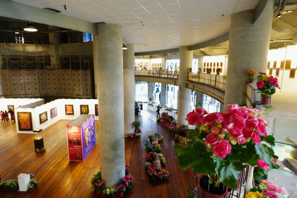 ▲▼今年春節從初一到初八（1/22~1/29）連續8天，將在全球最大鋼製雕塑「淡水‧千手千眼觀世音菩薩」聖像，舉行金氏世界紀錄&trade;《秘境藝術展》（圖／台北新藝術博覽會提供）