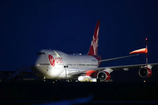 ▲▼英國維珍軌道（Virgin Orbit）首次試射衛星失敗。（圖／路透）