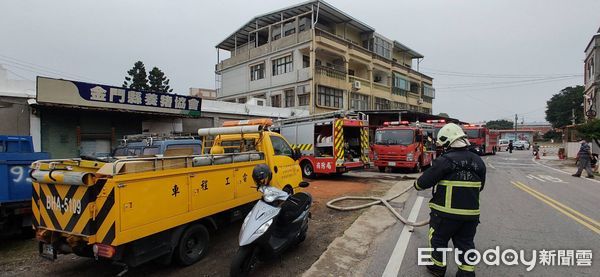 ▲▼金門下堡火警。（圖／記者林名揚翻攝）