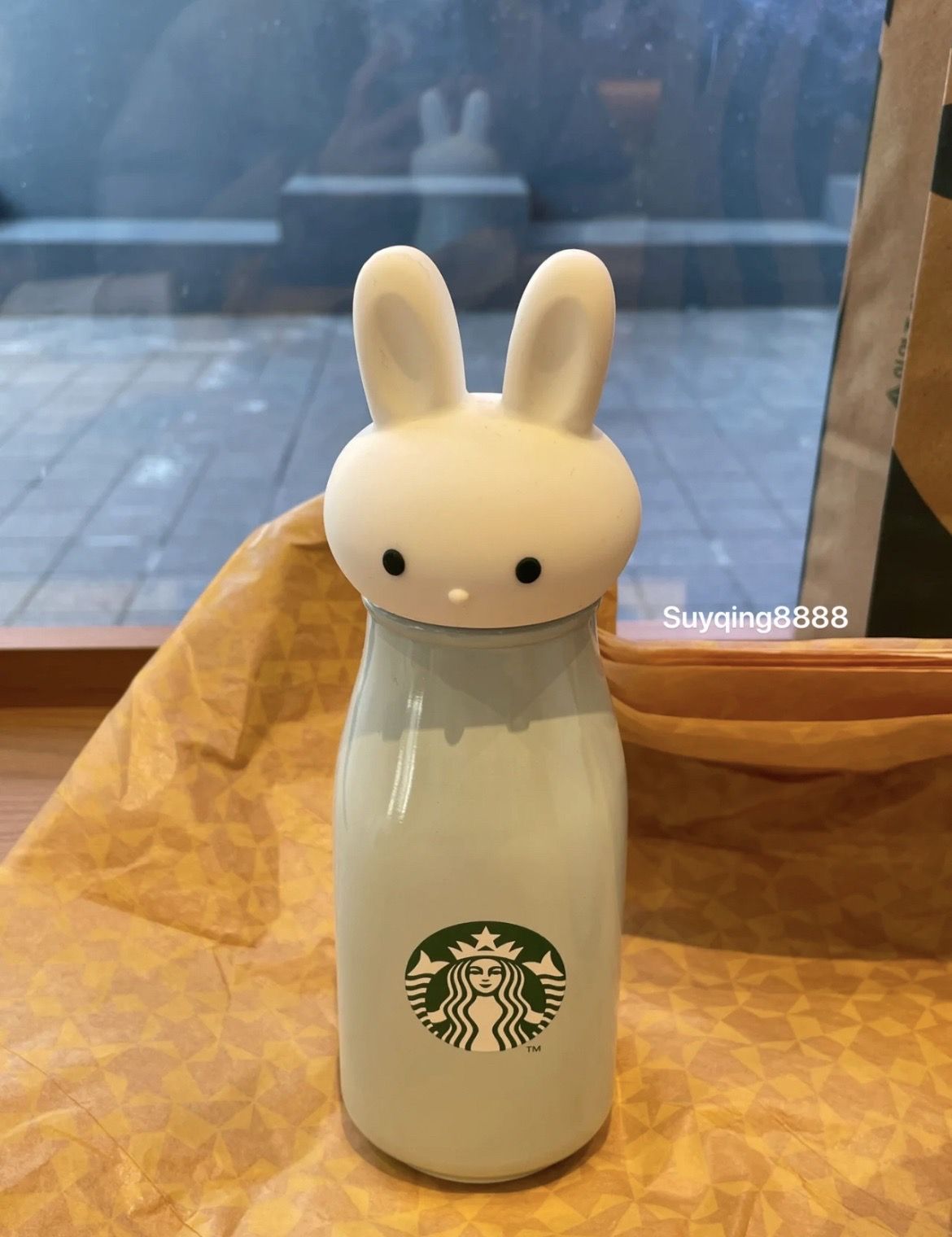 ▲韓國星巴克兔兔杯。（圖／翻攝自小紅書）