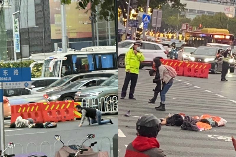 ▲▼廣州BMW男衝撞行人5死。（圖／翻攝微博）