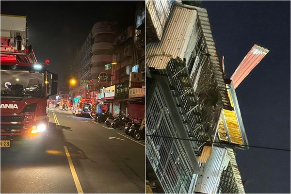 ▲▼台北市大同火警1死。（圖／翻攝陳怡君臉書）