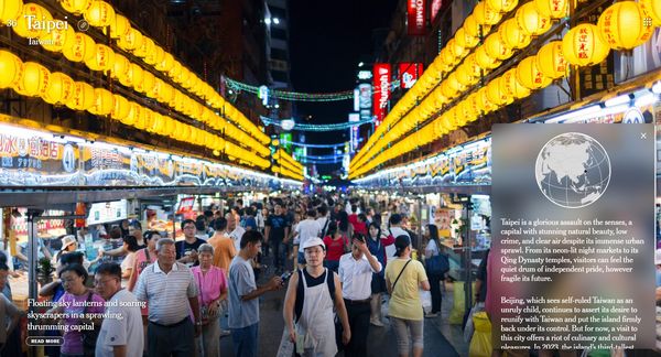 ▲▼全球「最值得去的52個地方」台北獲選。（圖／擷取自紐時）