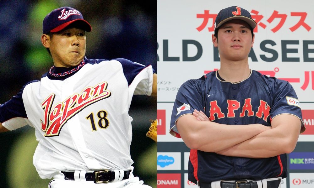 ▲松坂大輔、大谷翔平。（圖／達志影像／美聯社）