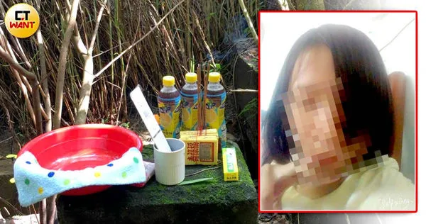 正值青春年華的陳女，被前男友夥同友人從台中騙到台南山區，當場打死曝屍荒野，被發現時已成白骨。（圖／CTWANT合成、翻攝照片）