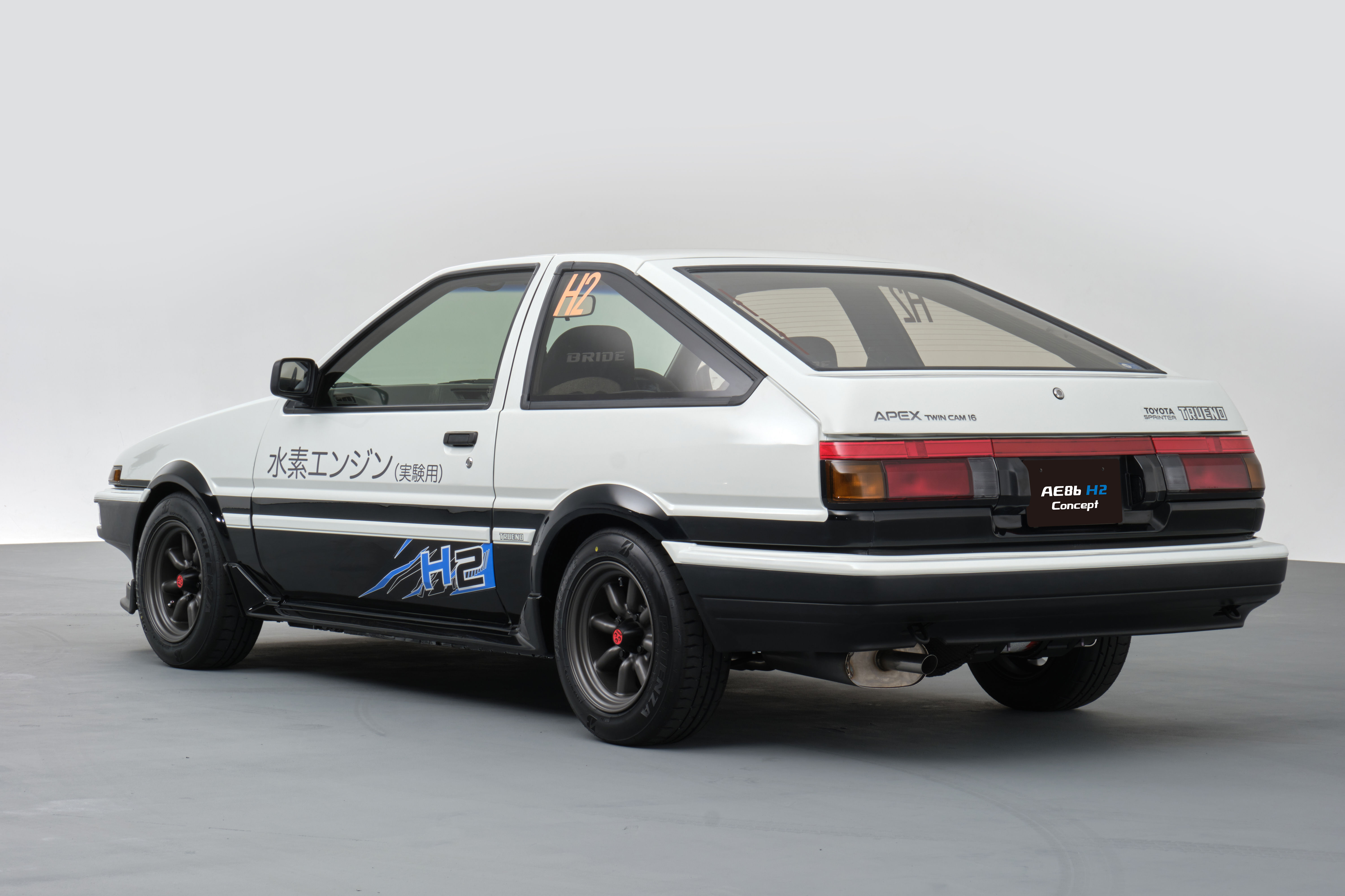 ▲Toyota AE86換上純電、氫能源動力。（圖／翻攝自Toyota）