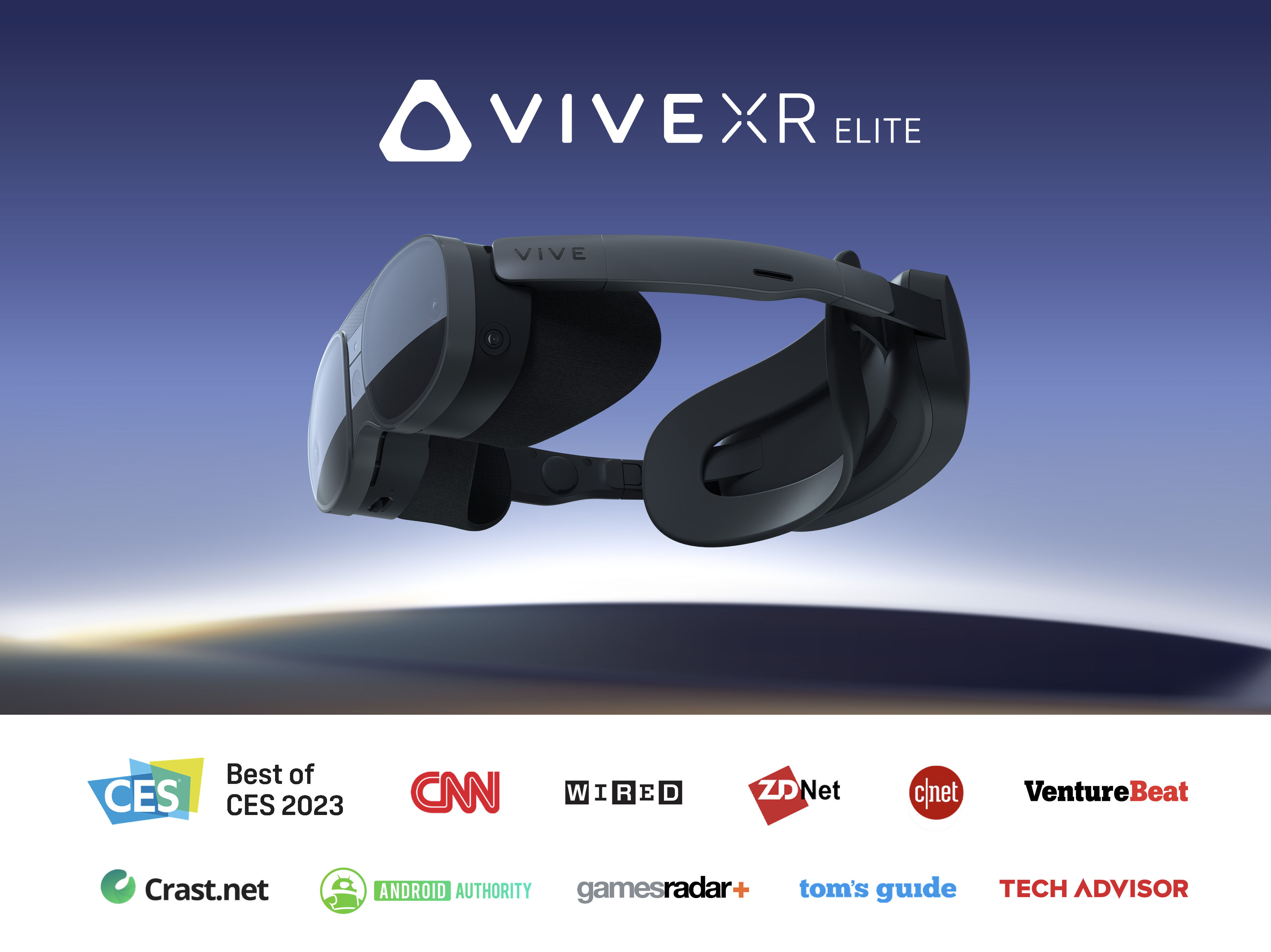 ▲▼HTC VIVE XR Elite獲評選為CES 2023最佳展品。（圖／HTC提供）