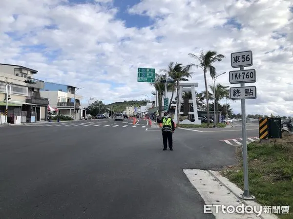 ▲春節期間富岡濱海景觀大道(東56線)及富岡地區單行道管制。（圖／記者楊漢聲翻攝）