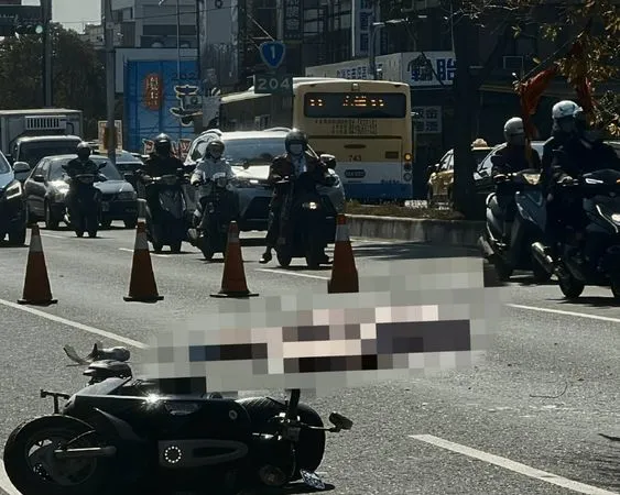 ▲大村鄉發生死亡車禍。（圖／民眾提供）