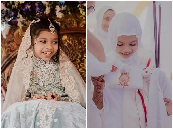 ▲▼印度8歲女童蒂凡希（Devanshi Sanghvi）是出身鑽石業豪門家族，但她卻甘願放棄繼承數百萬美元財產，出家當女僧。（圖／翻攝自IG／devanshi_diksha_danam）