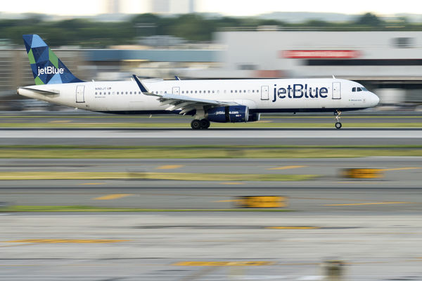 ▲▼ 捷藍航空,JetBlue。（圖／達志影像／美聯社）