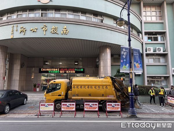 ▲南投市公所試辦早上定點垃圾收運。（圖／南投市公所提供，下同）