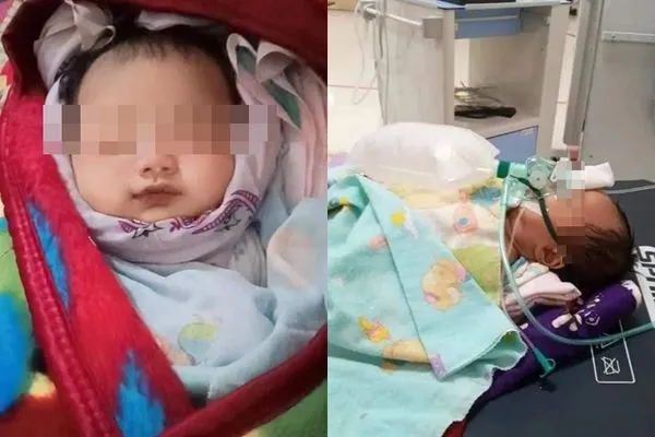 ▲▼嬰兒出生54天遭「長輩強餵偏方」身亡。（圖／翻攝自Facebook／KELAB IBU MENGANDUNG MALAYSIA）