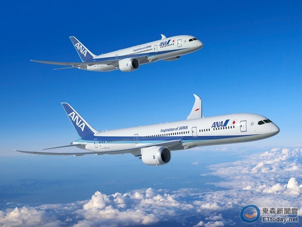 全日空ANA波音787-9已正式交機。（圖／ANA提供）