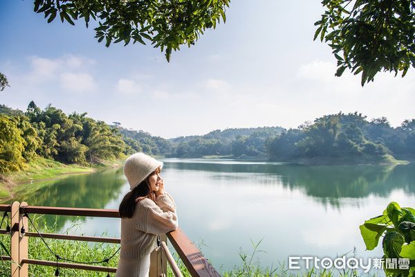 ▲▼ 嘉義市蘭潭湖光山色舒暢身心 。（圖／嘉義市政府提供）