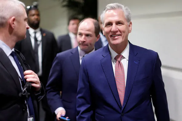 ▲▼ 美國新任聯邦眾議院議長麥卡錫（Kevin McCarthy）。（圖／路透）