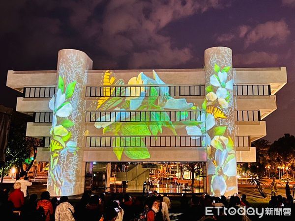 ▲工藝中心「3D動態光雕SHOW」於春節連假登場。（圖／國立台灣工藝研究發展中心提供）