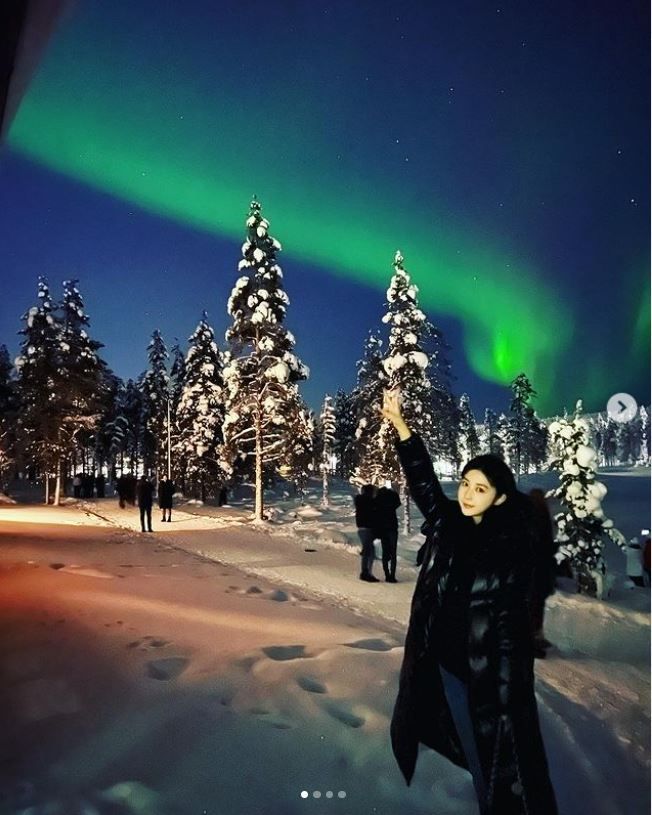 ▲潘瑋柏夫妻先後PO出芬蘭旅遊的照片。（圖／翻攝自Instagram／willpan23、lunaaay__）