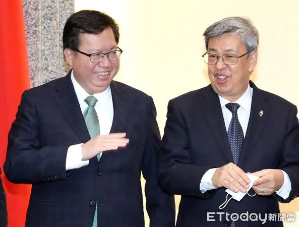 ▲▼行政院長陳建仁 副院長鄭文燦。（圖／記者屠惠剛攝）