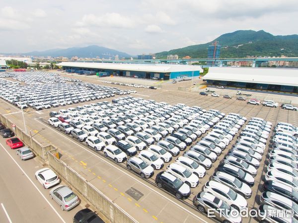 ▲台北港自由貿易港區汽車產業群聚。（圖／基隆港務分公司提供）