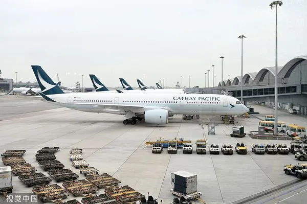 ▲香港機場,國泰航空。（圖／CFP）