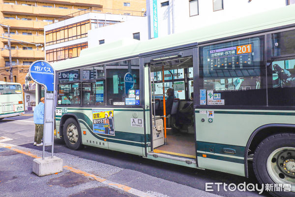▲▼京都市公車，京都市巴士。（圖／記者蔡玟君攝）