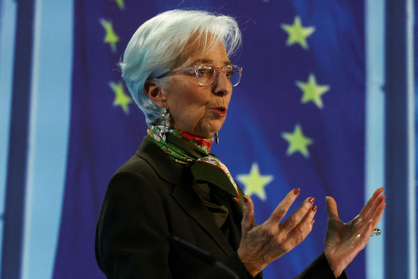 ▲▼歐洲中央銀行,歐洲央行行長拉加德（Christine Lagarde）。（圖／路透）
