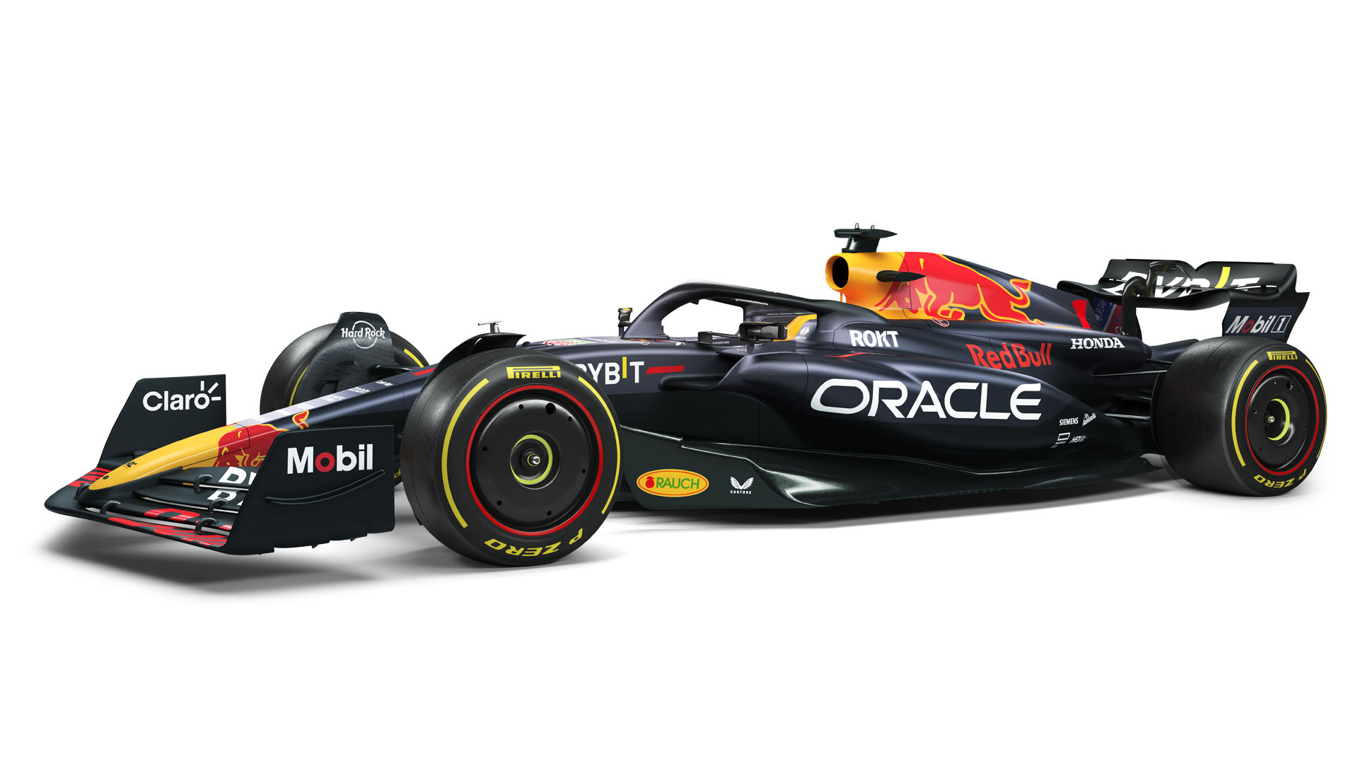 ▲2023 F1紅牛車隊賽車新塗裝。（圖／翻攝自Facebook／Oracle Red Bull Racing）