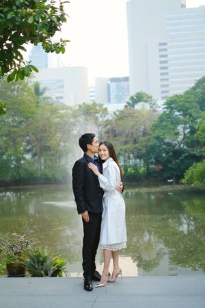 ▲▼泰國最美變性女星「寶兒」宣布結婚。（圖／翻攝自臉書、IG）