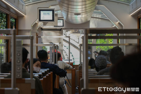 ▲香港旅遊,太平山纜車,第六代山頂纜車,凌霄閣摩天台428,維港,維多利亞海港,香港風景,太平山。（圖／記者彭懷玉攝）