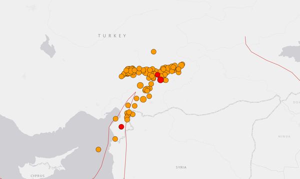 ▲▼土耳其地震。（圖／翻攝自USGS）